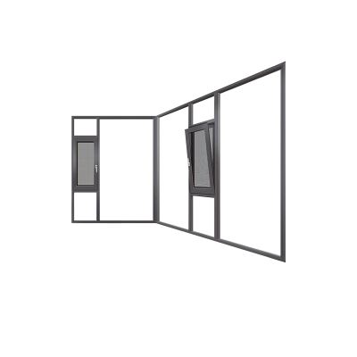 【格茂门窗】凌韵110双内开封阳台窗